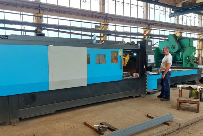 Navicut laser cutting machine in Transvagon AD, Burgas
